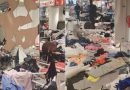 Videos & Photos: S.Africa: Julius Malema’s communist blacks smash shops because of a “racist hoodie”