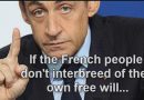 INSANE: Former (Jewish) President of France: Sarkozy: Whites MUST be FORCED to interbreed with Blacks!