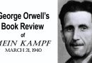 George Orwell’s 1940 Review of Mein Kampf – A British misrepresentation of German thinking