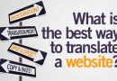 How to translate a website into english or any other language