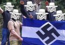 2 Pics: Australian NAZis leave Swastika Stickers on a Nursing Home which Houses Holocaust Survivor Jews – My Comments