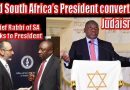 Video & Audio: SA’s Whites Worst Enemies: Jews & President Ramaphosa – Did a Black man convert to Judaism?